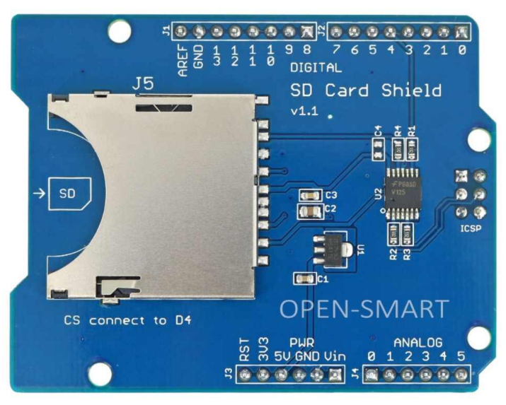 Module Mở Rộng Arduino Uno đọc Ghi Thẻ Nhớ Micro Sd Thẻ Nhớ Tf 2429